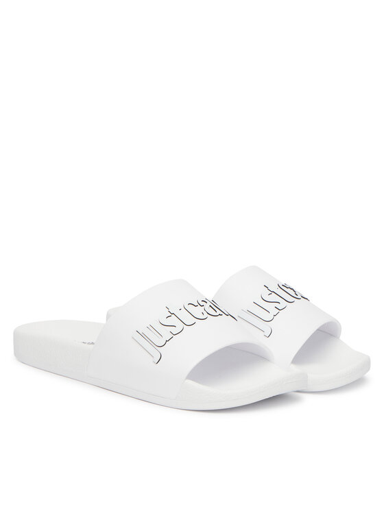 Just Cavalli Just Cavalli Шльопанці 80RA3SZ1 ZSE50 Білий