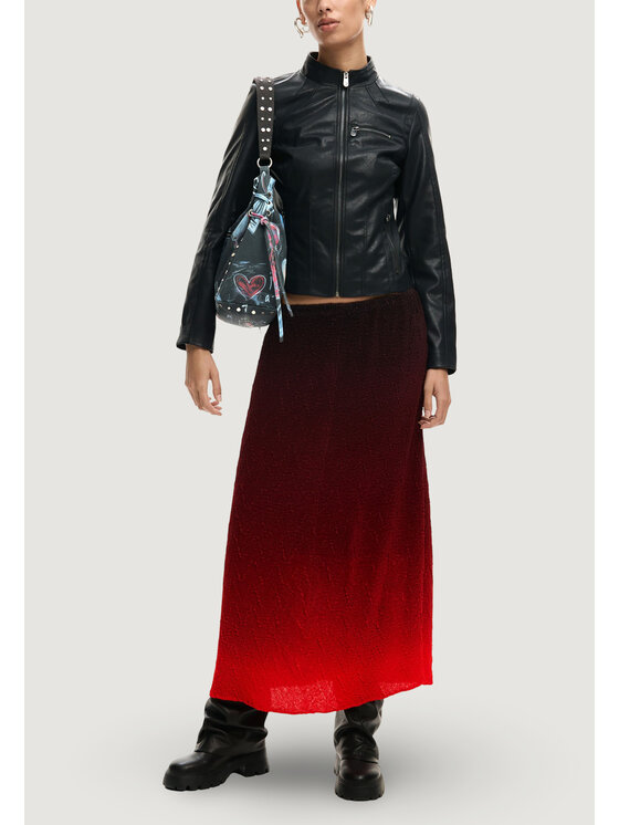 Desigual Desigual Kurtka przejściowa CHAQ_DANNY Czarny Casual Fit