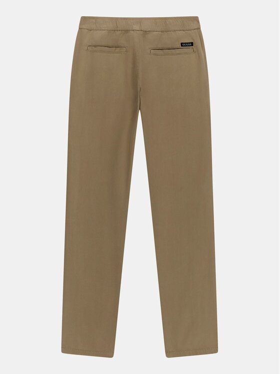 Guess Guess Pantaloni di tessuto 164073 Beige Regular Fit
