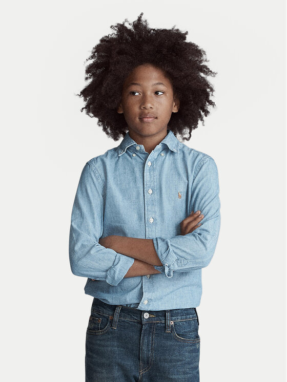 Polo Ralph Lauren Polo Ralph Lauren Сорочка 323703283001 Блакитний Regular Fit