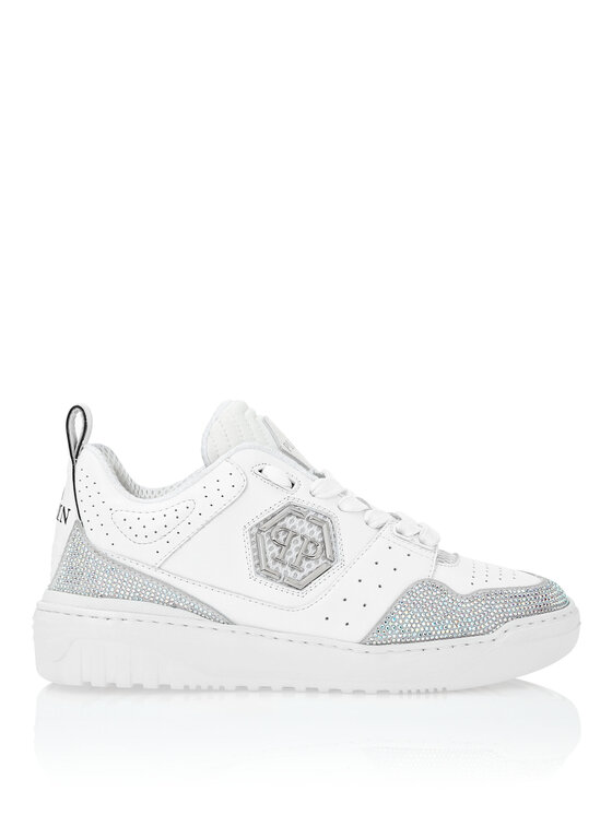 PHILIPP PLEIN PHILIPP PLEIN Sneakersy 9701 Bílá