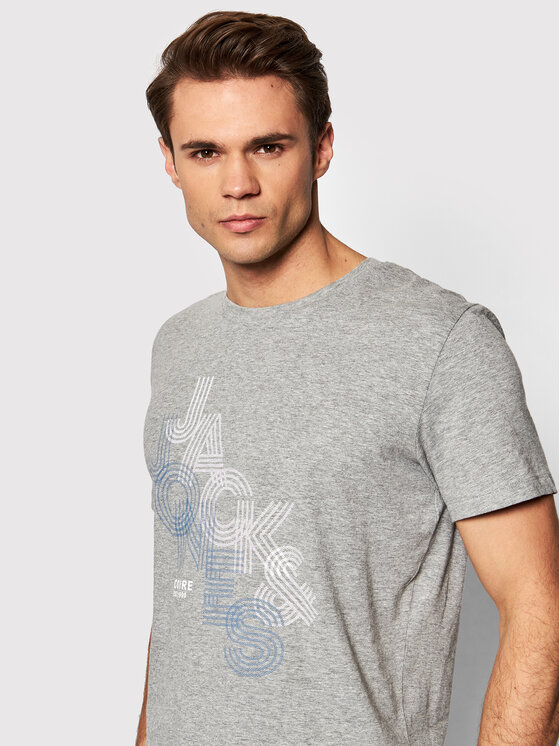 T-shirt Power 12198126 Grigio Regular Fit