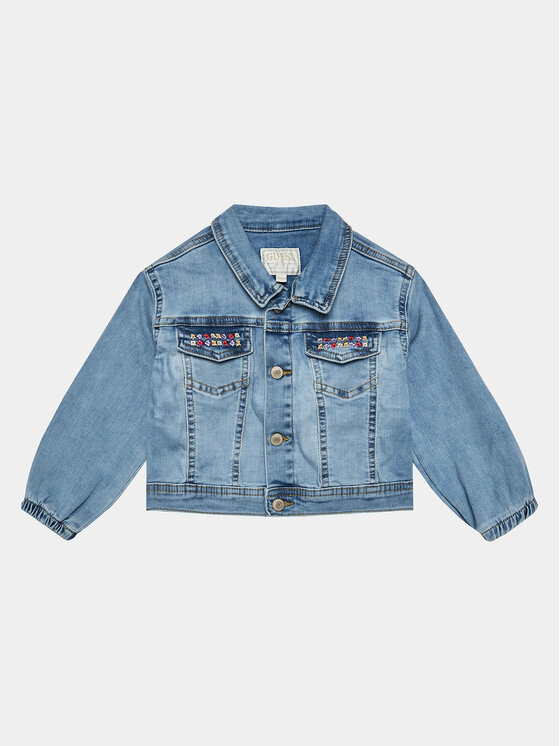 Gyerek Farmer kabát Guess, Méret: 5Y, Kék, K3GL02 D4CA0