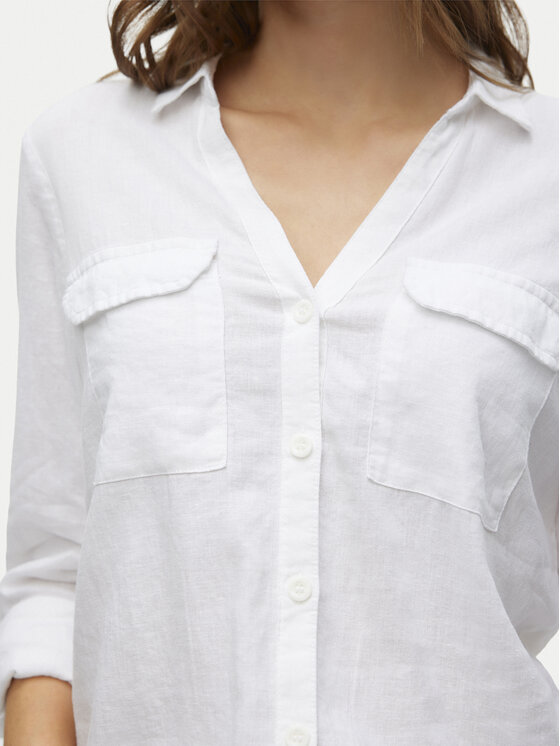 Vero Moda Vero Moda Koszula Linn 10308407 Biały Regular Fit