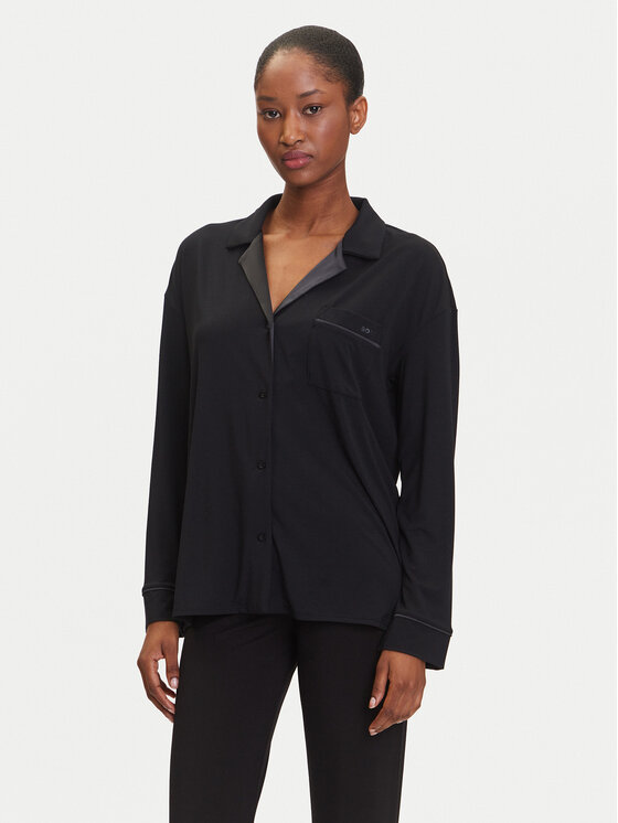 BOSS BOSS Maglietta del pigiama Sheen 50545588 Nero Relaxed Fit