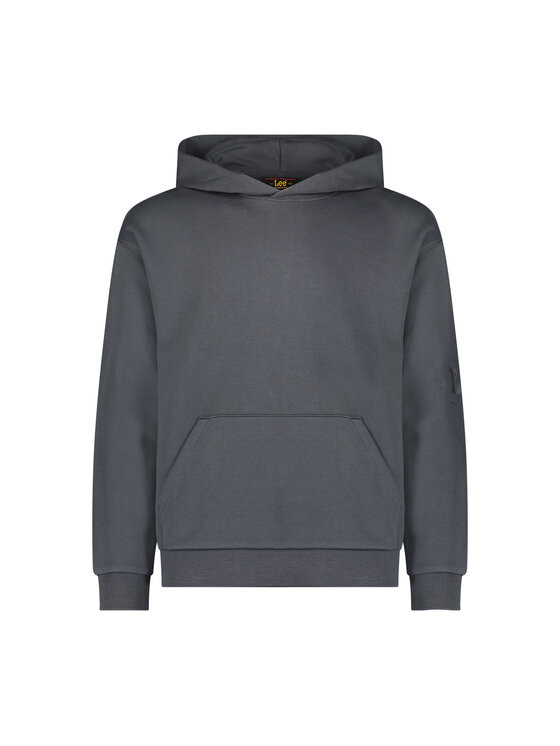 Lee Lee Felpa 112355528 Grigio Loose Fit