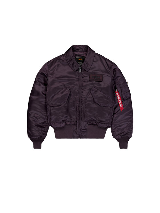 Alpha Industries Alpha Industries Kurtka bomber CWU-45 Heritage Bomber Jacket Fioletowy Core Fit
