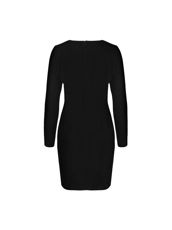 La Mania La Mania Vestito da giorno ORIS 2 Nero Classic Fit
