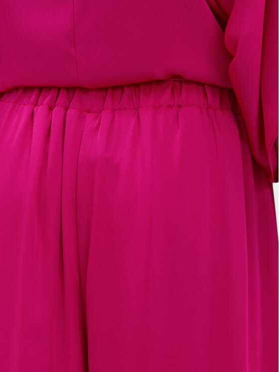 Joseph Ribkoff Joseph Ribkoff Spodnie materiałowe 241766 Różowy Wide Leg