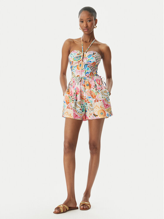 Seafolly Seafolly Шорти з тканини Beach Bohème 55774-SH Кольоровий Regular Fit