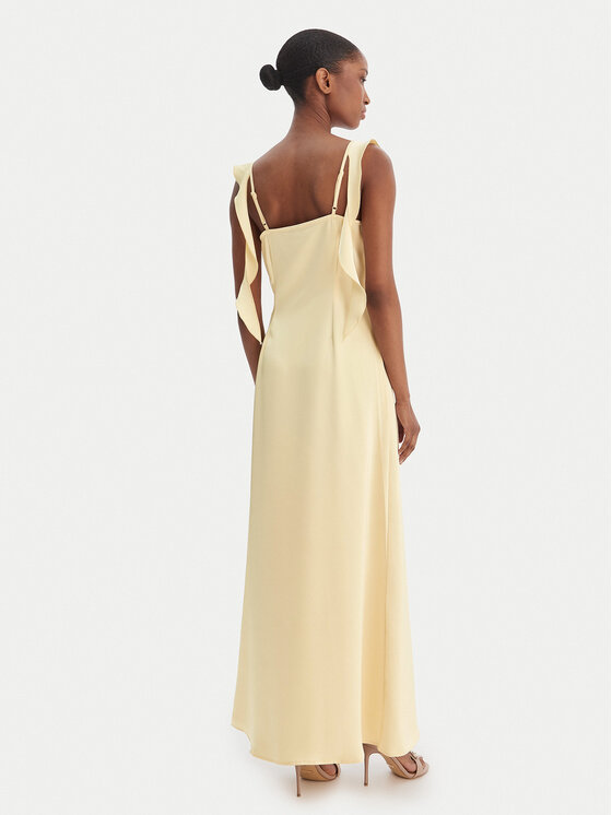 Vero Moda Vero Moda Rochie cocktail Eloisa 10340914 Galben Slim Fit
