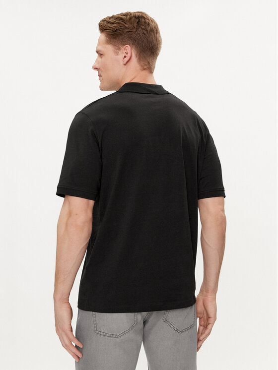 Jack&Jones Jack&Jones Polo Forest 12248621 Crna Standard Fit