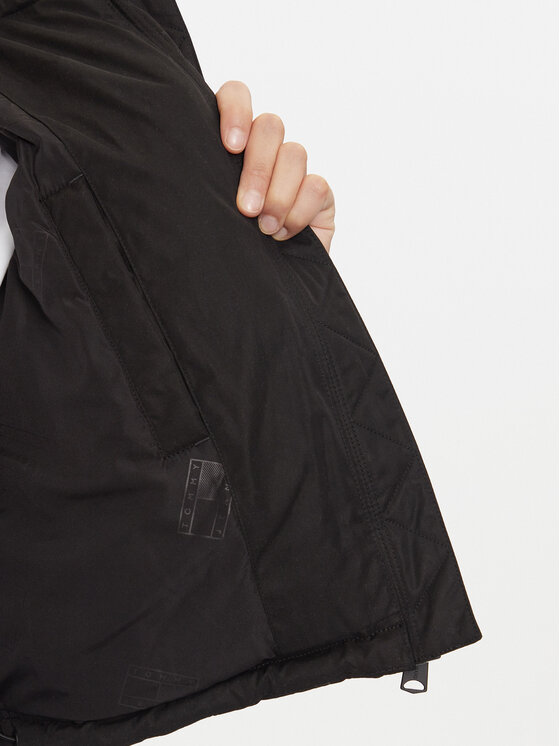 Tommy Jeans Tommy Jeans Daunenjacke Alaska DW0DW19687 Schwarz Regular Fit