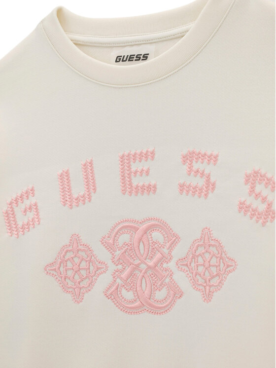 Guess Guess Bluza J6BQ17 K7270 Kremowy Relaxed Fit