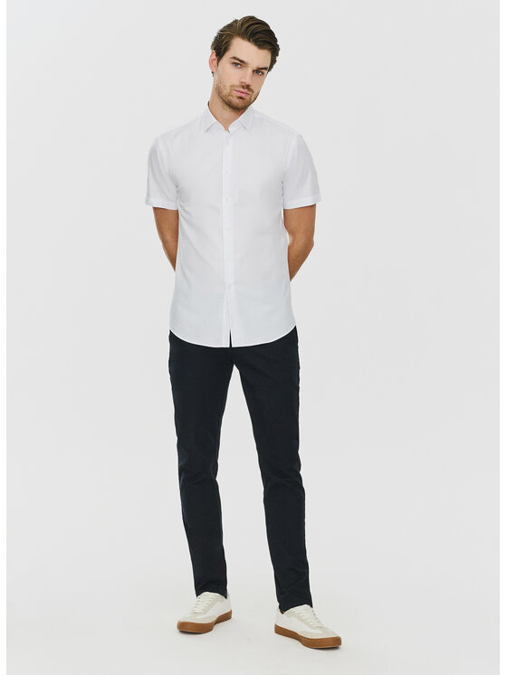 Pako Lorente Pako Lorente Koszula P24SF-1K-002 Biały Slim Fit