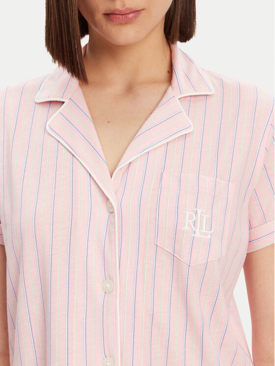 LAUREN RALPH LAUREN LAUREN RALPH LAUREN Piżama ILN12421 Różowy Regular Fit