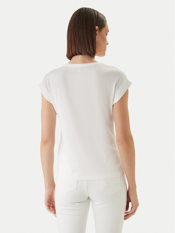 Morgan Morgan T-Shirt 261-DOUR Biały Regular Fit