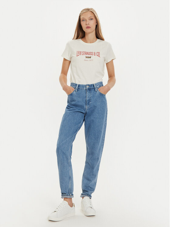 Levi's® Levi's® Tričko The Perfect 17369-2805 Écru Standard Fit
