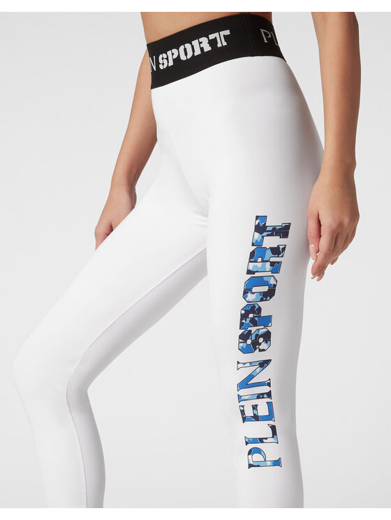 Plein Sport Plein Sport Leggings 13001 Bianco Active Fit