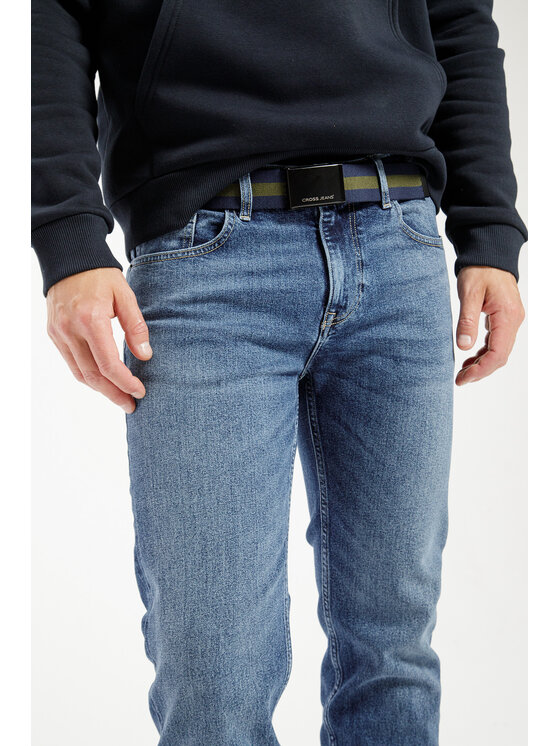 Cross Jeans Cross Jeans Pasek 0562K-001 Granatowy