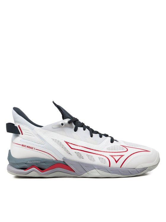 Mizuno Čevlji Za športe V Zaprtih Prostorih Wave Mirage 5 X1GA2350 Bela