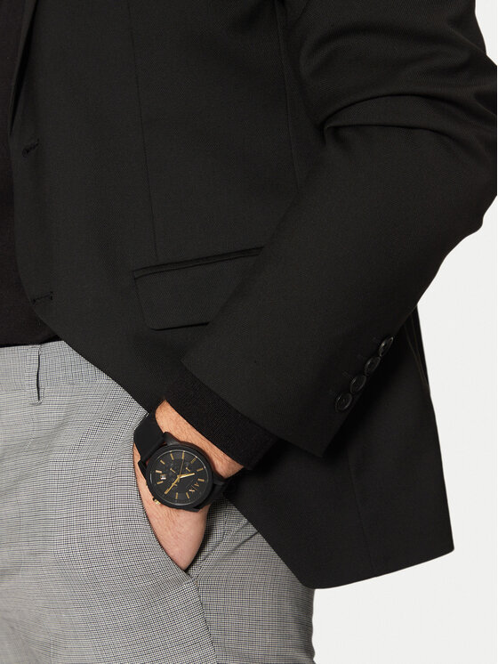 Armani Exchange Armani Exchange Sat Outerbanks AX7105 Crna
