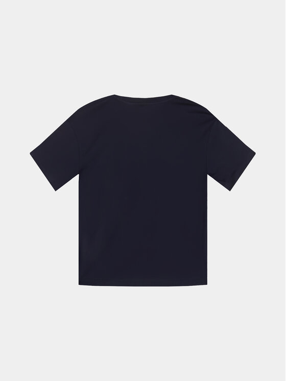 EA7 Emporio Armani EA7 Emporio Armani T-shirt 6RBT58 BJ02Z 1554 Tamnoplava Regular Fit