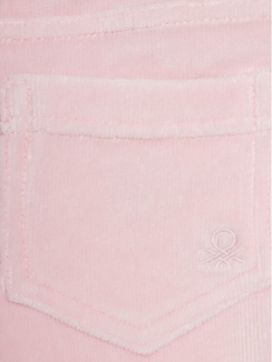 United Colors Of Benetton United Colors Of Benetton Riidest püksid 4DZBGE00L Roosa Regular Fit