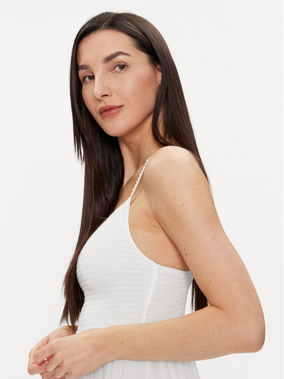Maaji Maaji Sukienka codzienna 2123CLD003 Biały Regular Fit