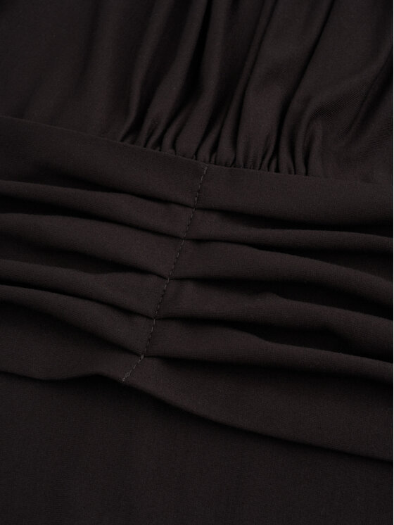 MARI PRETI MARI PRETI Abito da cocktail Deluna Marrone Slim Fit