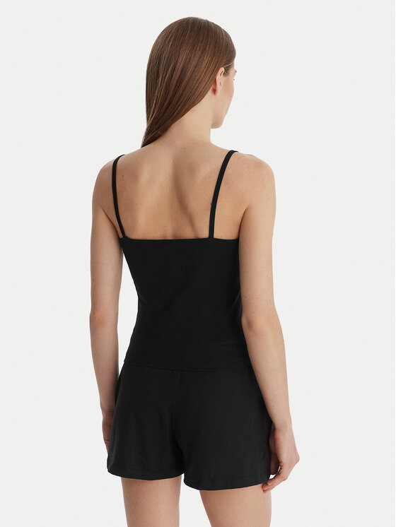 Guess Guess Τοπ E6GP02 J1314 Μαύρο Regular Fit