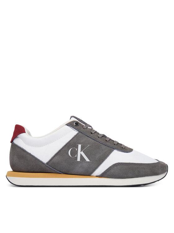 Calvin Klein Calvin Klein Sneakers Retro Runner Band Lth-Su HM0HM02212 Grau