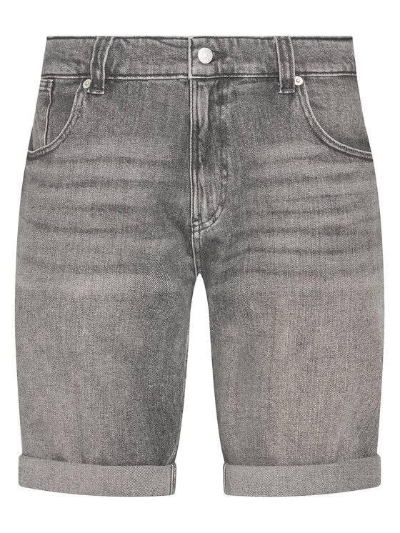 Tommy Jeans Tommy Jeans Džínové šortky Ronnie DM0DM20946 Šedá Slim Fit