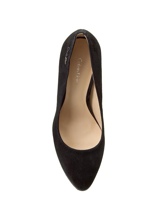 Calvin Klein Calvin Klein Κλειστά παπούτσια Jyler Kid Suede N11743 Μαύρο