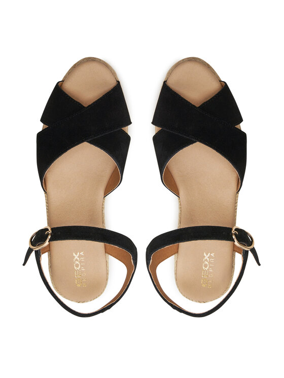 Geox Geox Espadrile D Gelsa Low D45NGC 00022 C9999 Črna