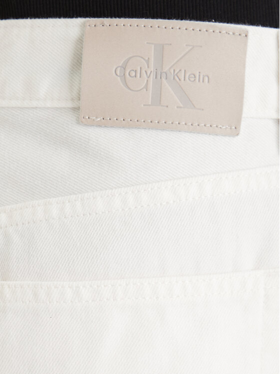 Calvin Klein Jeans Calvin Klein Jeans Jeansy LV047F717G Écru Straight Fit