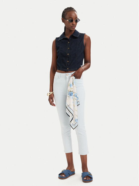 Guess Guess Джинси W5GA91 W93CM Світло-синій Skinny Fit