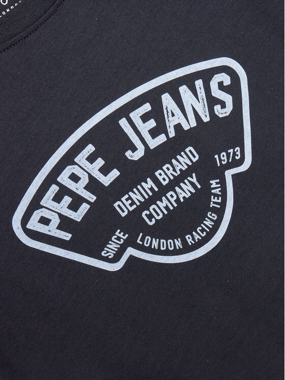 Pepe Jeans Pepe Jeans Marškinėliai Regen PB503848 Tamsiai mėlyna Regular Fit