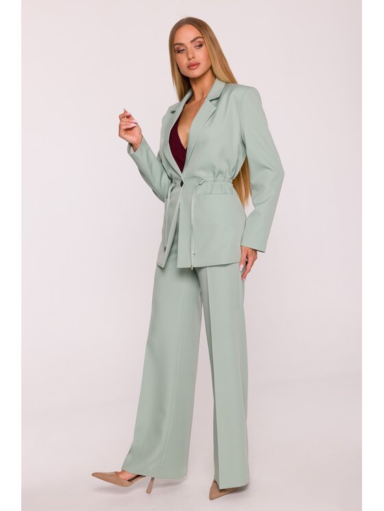 Made of Emotion Made of Emotion Marynarka M873 Zielony Modern Slim Fit