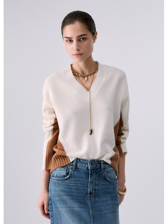 Liu Jo Liu Jo Cardigan WF6089MS009L9199 Bianco Regular Fit
