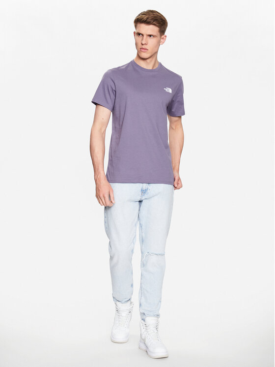 The North Face The North Face T-shirt Simple Dome NF0A2TX5 Viola Regular Fit