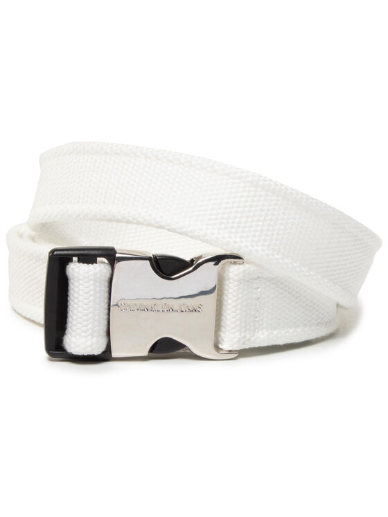 Calvin Klein Jeans Moteriškas Diržas Clip Tape 30mm K60K607597 Balta •  Modivo.lt