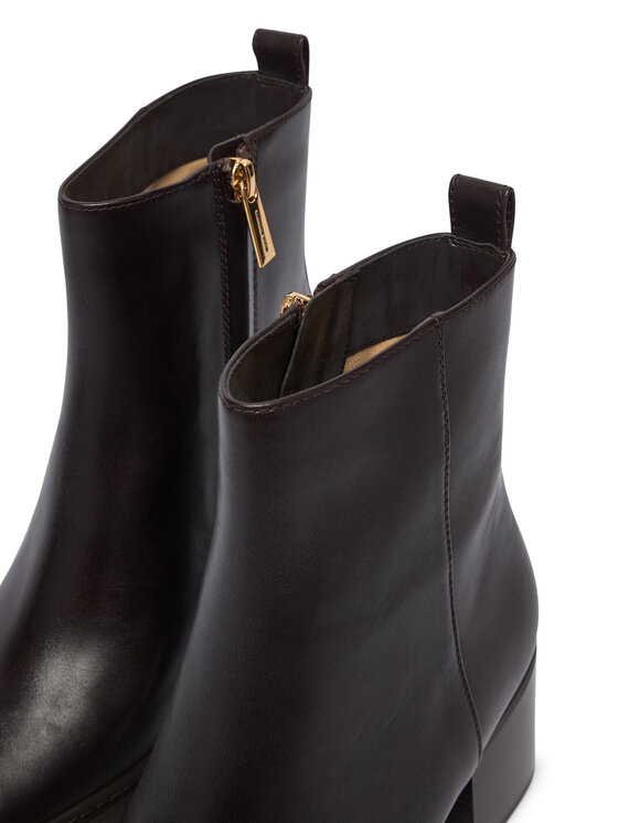 MICHAEL Michael Kors MICHAEL Michael Kors Stiefeletten Lex 40F5LXME5L Dunkelbraun