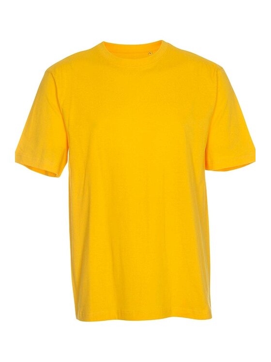 TeeShoppen TeeShoppen T-Shirt 'Oversized Collection' Żółty Oversize