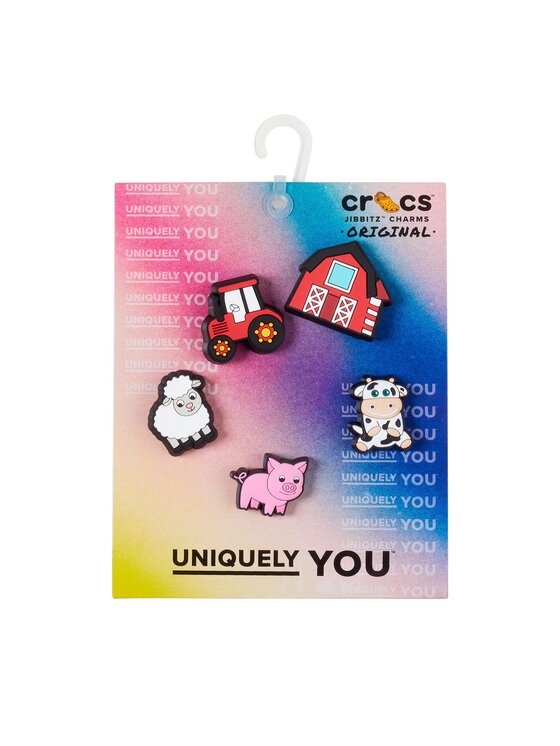 Decorazione per scarpe Cutesey Farm Animal 5 Pack
