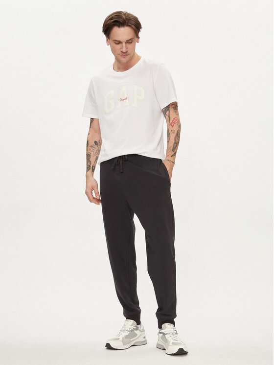 Gap Gap Donji dio trenerke 868463-03 Crna Regular Fit