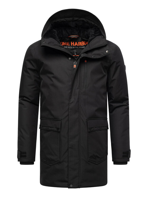 Stone Harbour Stone Harbour Kurtka zimowa Netaan Czarny Regular Fit
