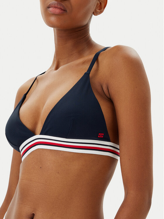 Tommy Hilfiger Tommy Hilfiger Vrchní část bikin UW0UW05805 Tmavomodrá
