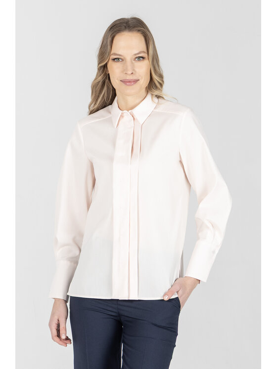 Deni Cler Milano Deni Cler Milano Koszula W-DC-1440-F2-E2-31-1 Różowy Regular Fit