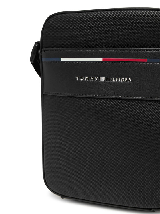 Tommy Hilfiger Tommy Hilfiger Τσαντάκι Th Foundation Mini Reporter AM0AM13196 Μαύρο